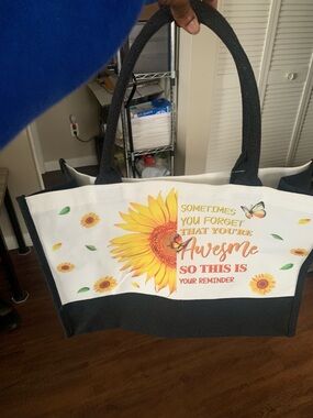 Sometimes You Forget That You’re Awesome So This Is Your Reminder Tote Bag NWOT